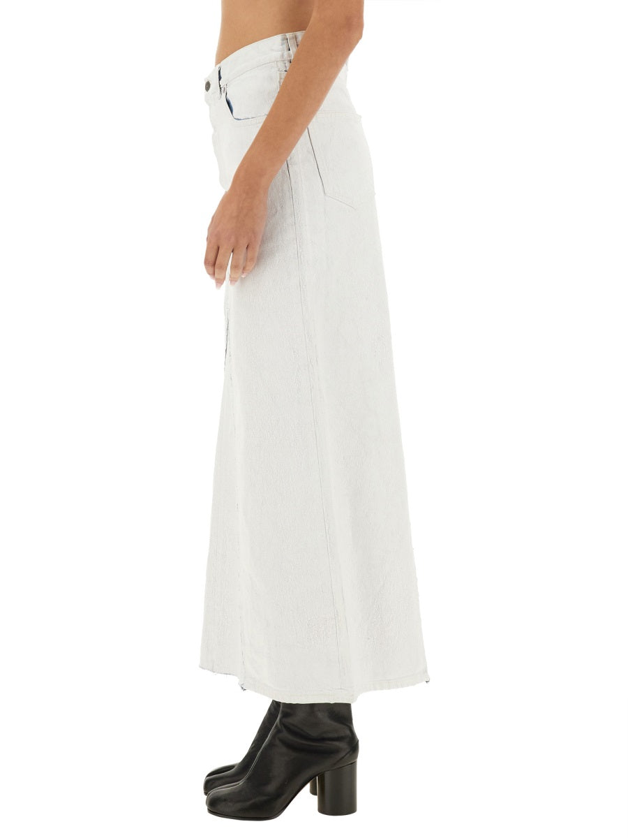 MAISON MARGIELA Regular Fit Midi Skirt for Women