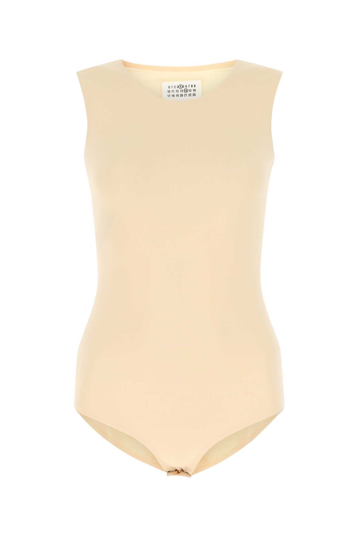 MAISON MARGIELA Stretch Viscose Bodysuit for Women - SS23 Collection