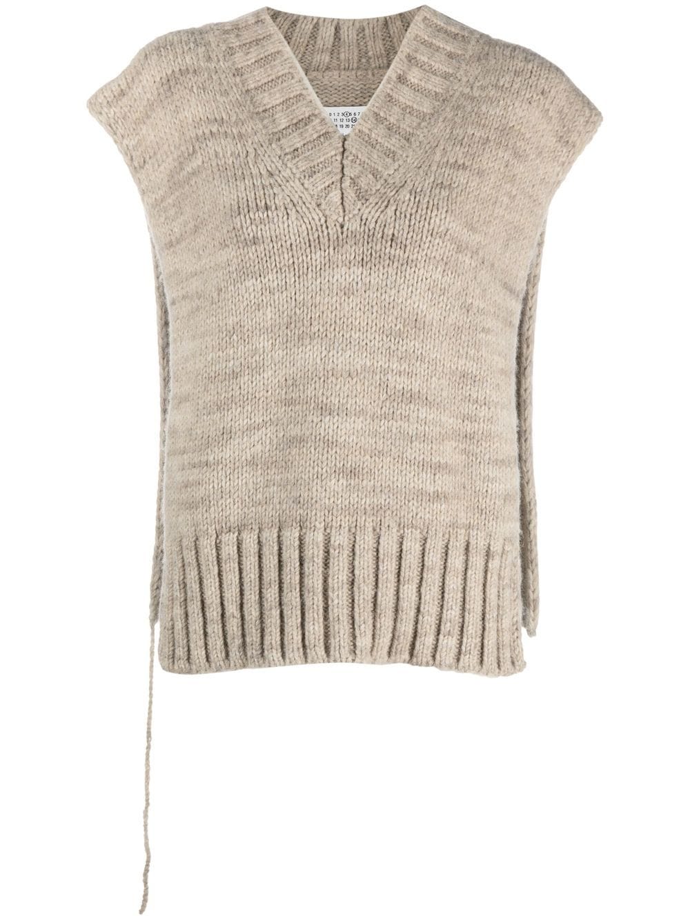 MAISON MARGIELA Oversized Knit Vest in Size S