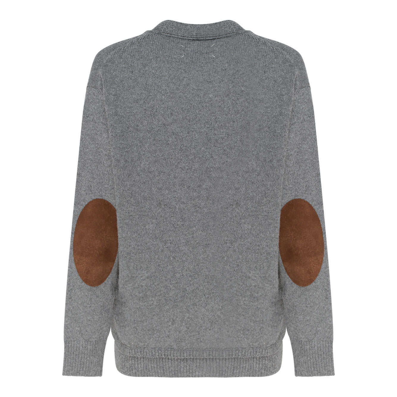 MAISON MARGIELA Medium Grey Wool Sweater for Men