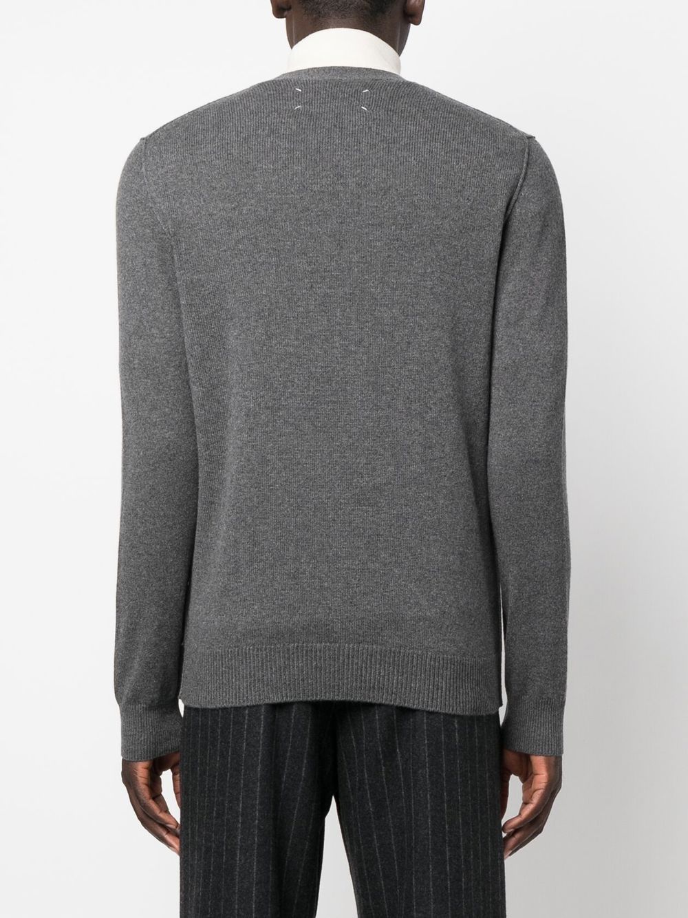 MAISON MARGIELA Medium Grey Sweater for Men