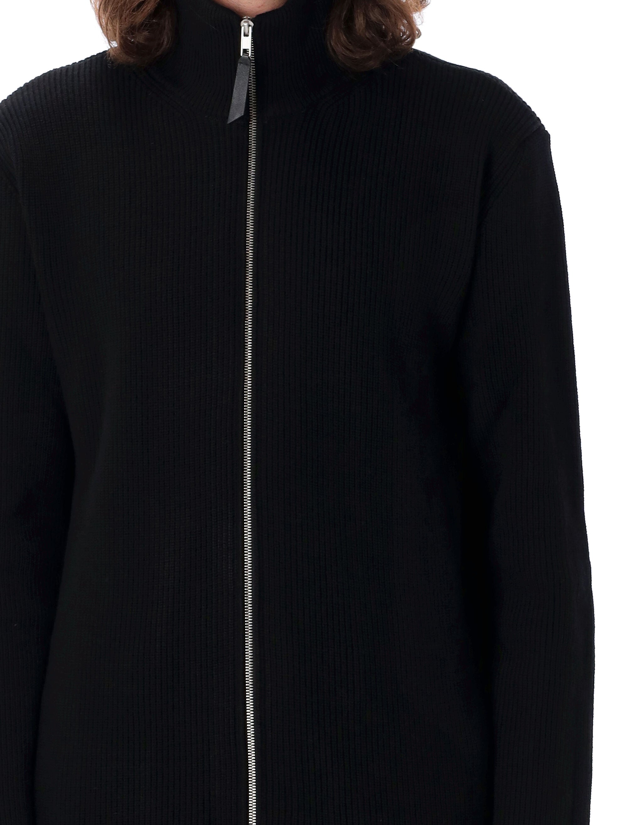 MAISON MARGIELA High Collar Zipped Cardigan - Size L