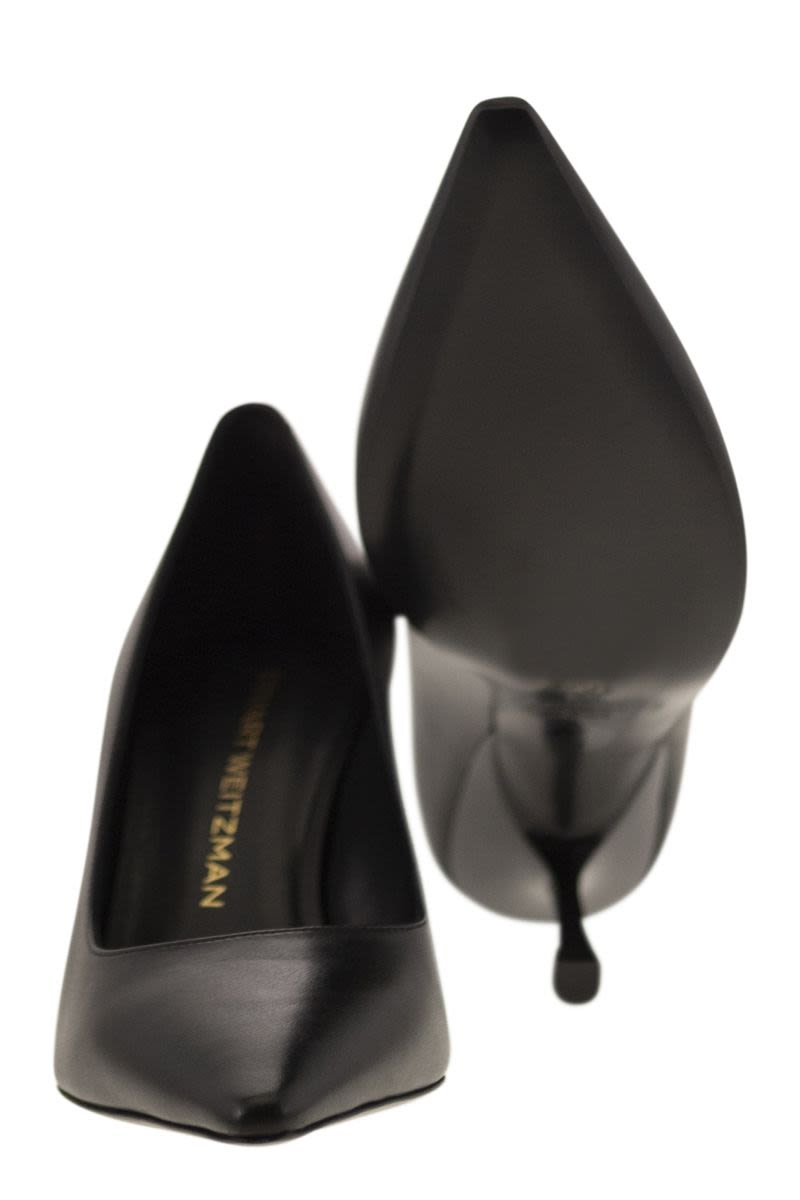 STUART WEITZMAN Classic Pointed Toe Pumps with 75 mm Heel