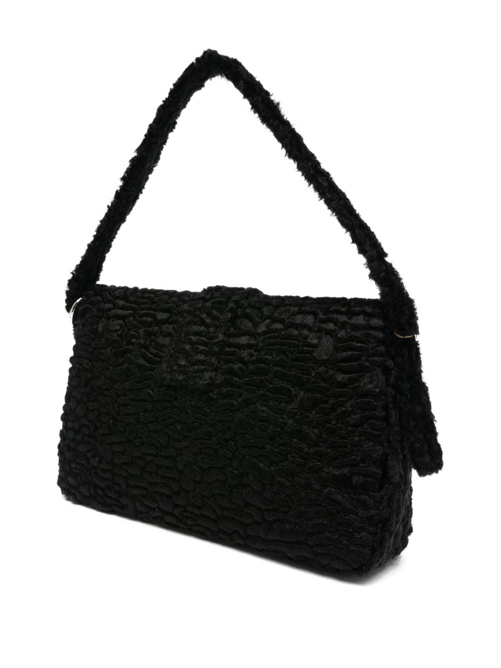 LA MILANESA Mini Textured Effect Shoulder Handbag
