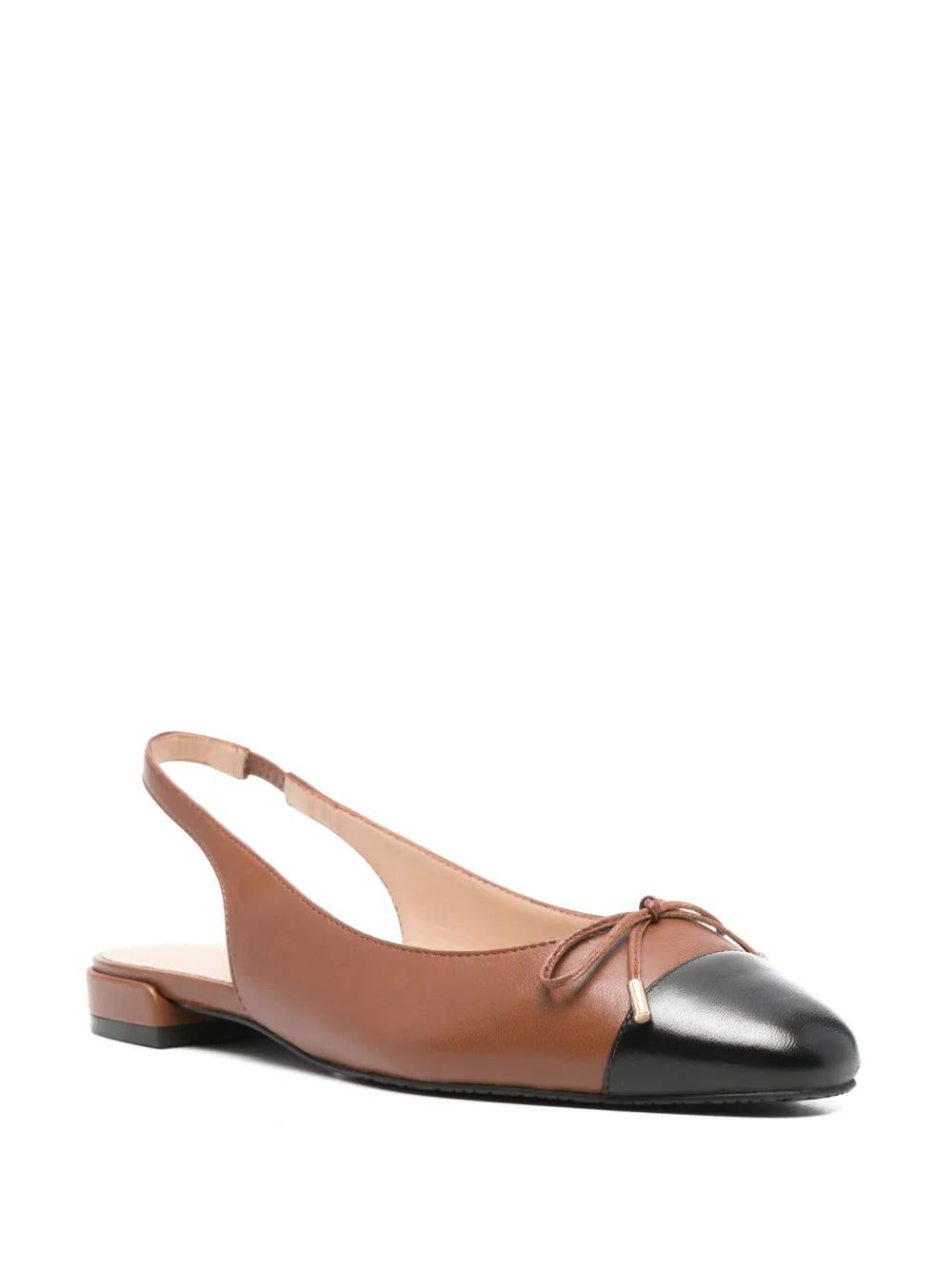 STUART WEITZMAN Sleek Bow Slingback Flats for Women