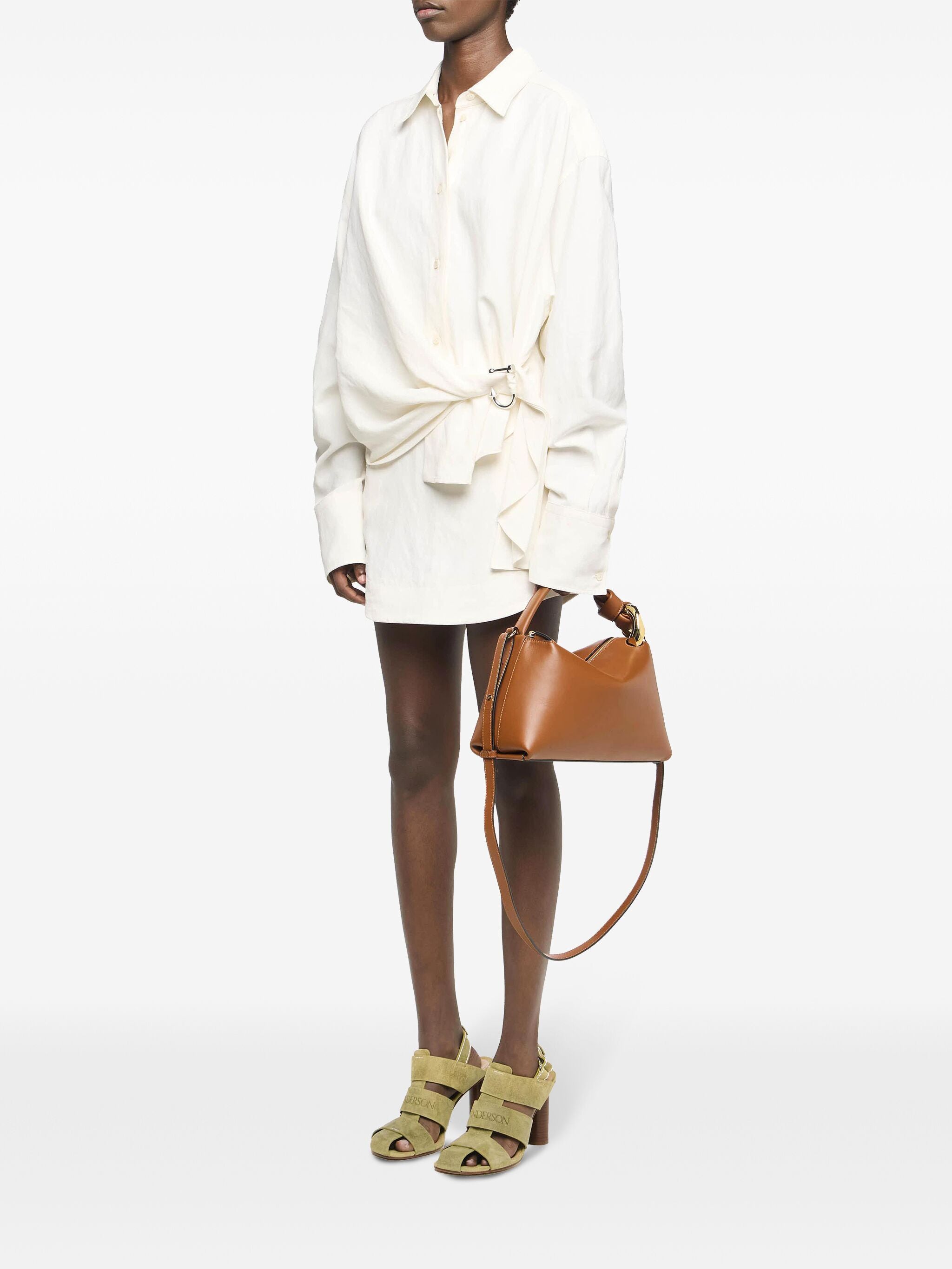 JW ANDERSON Curved Hem Mini Skirt for Women