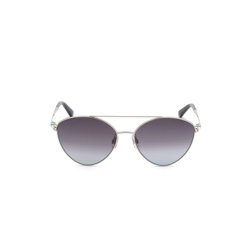SWAROVSKI Elegance in Every Frame: Mirrored Gray Sunglasses for Women