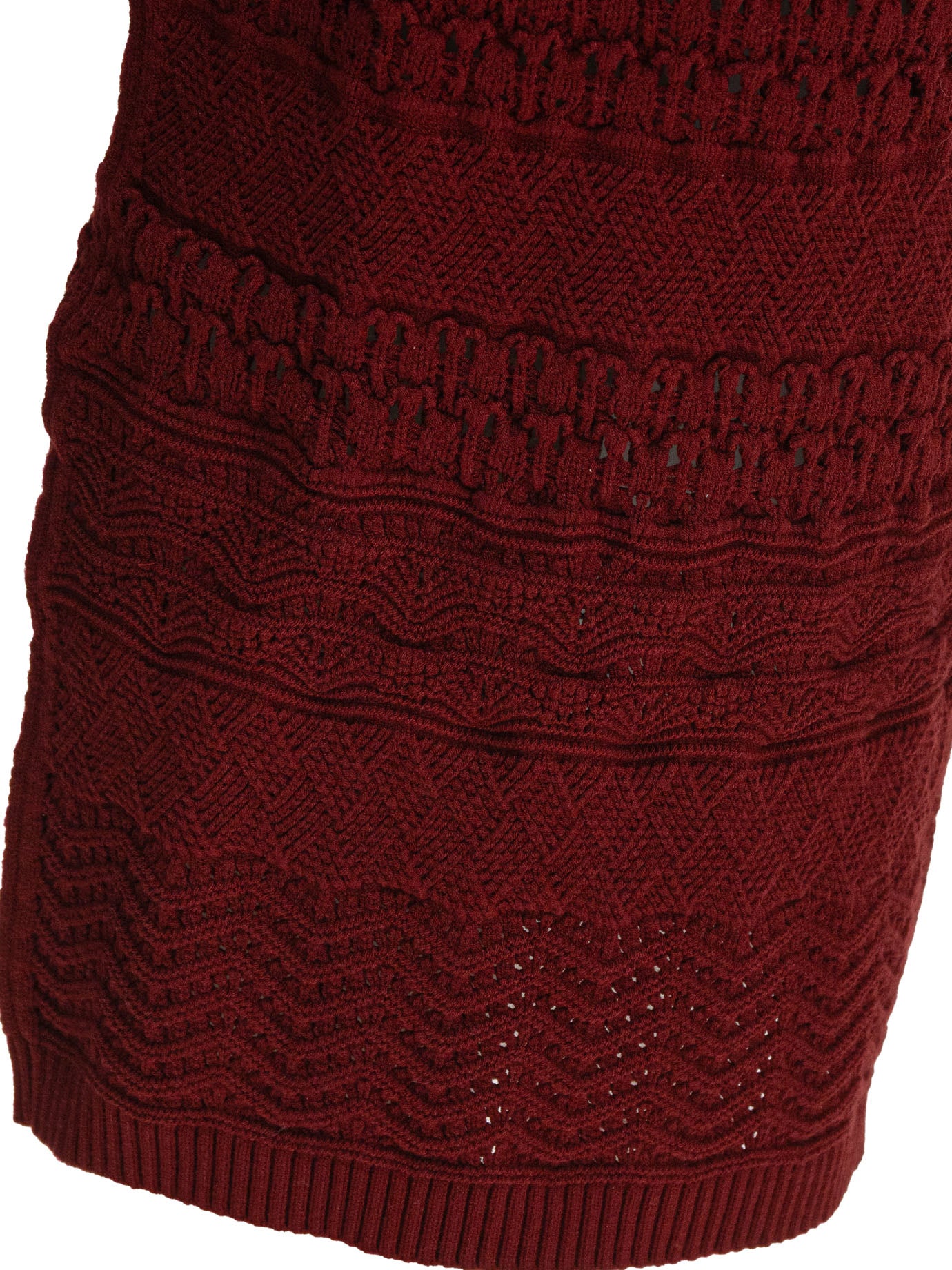 ELIE SAAB Cut-Out Knit Mini Skirt
