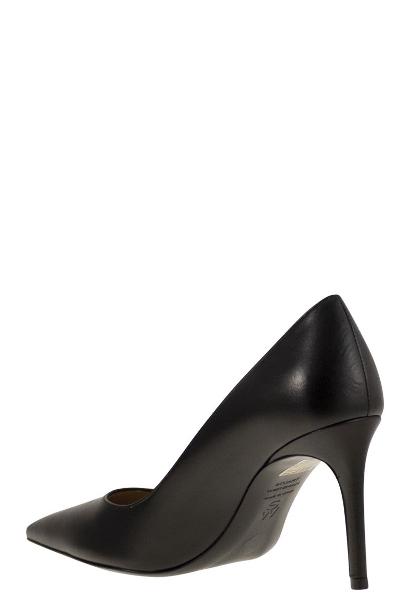 STUART WEITZMAN Power 85 Leather Pumps - Women's Stiletto Shoes
