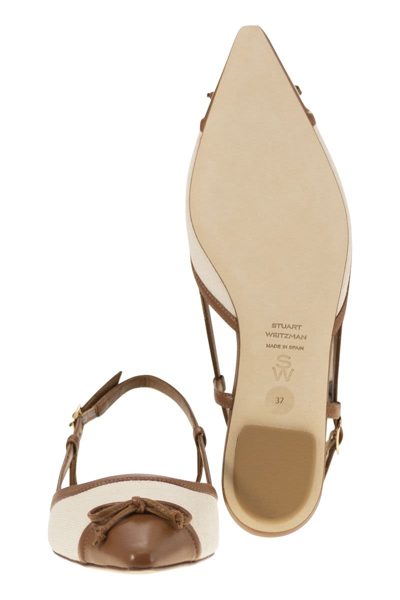 STUART WEITZMAN Women’s Kitty Slingback Ballerina Shoes