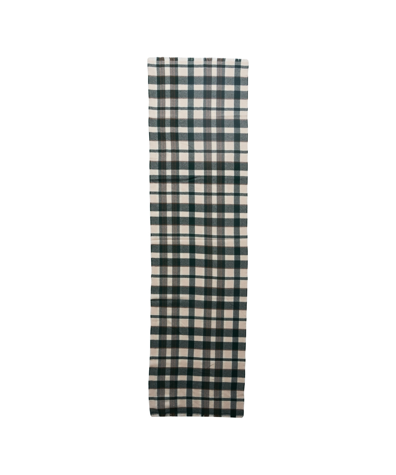 SKALL STUDIO Check Pattern Scarf with Fringes (184 x 50 cm)