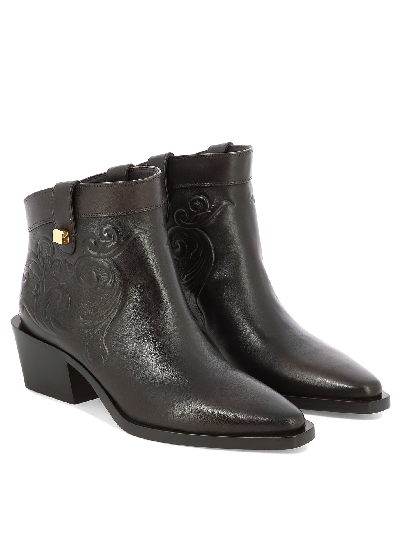 SKORPIOS Alexandra Cordoba Mini Ankle Boots for Women