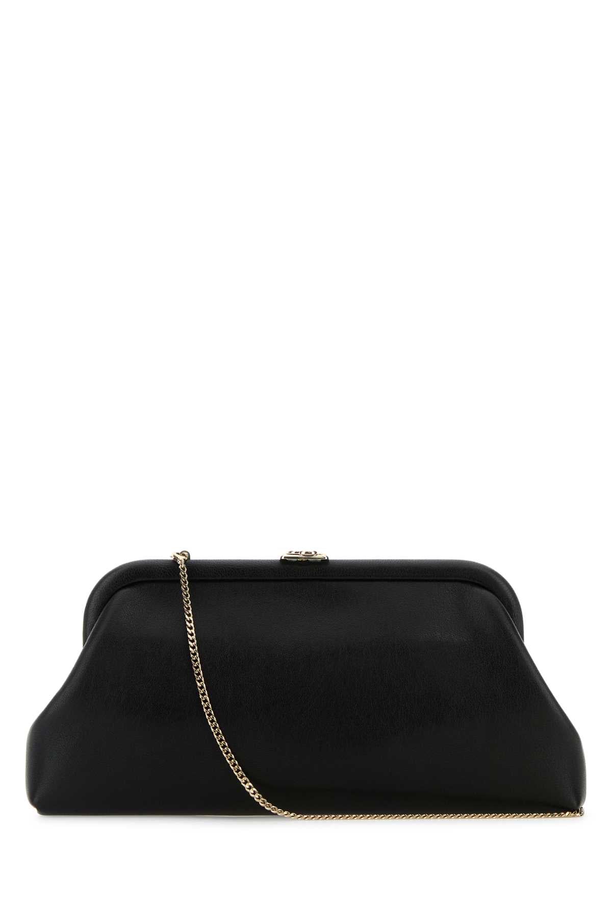 JIMMY CHOO Mini Leather Skylar Clutch
