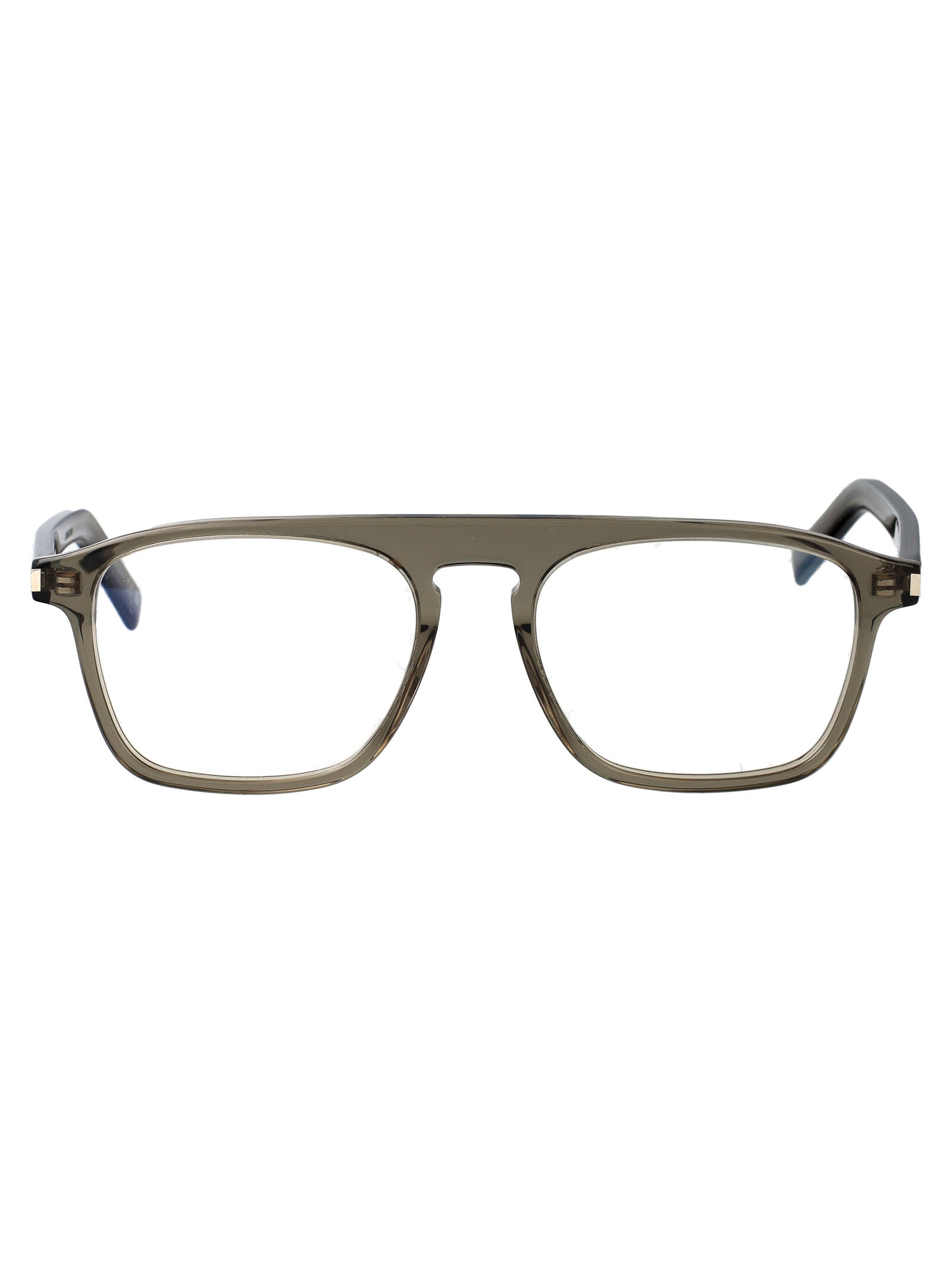 SAINT LAURENT Stylish Transparent Acetate Glasses for Men