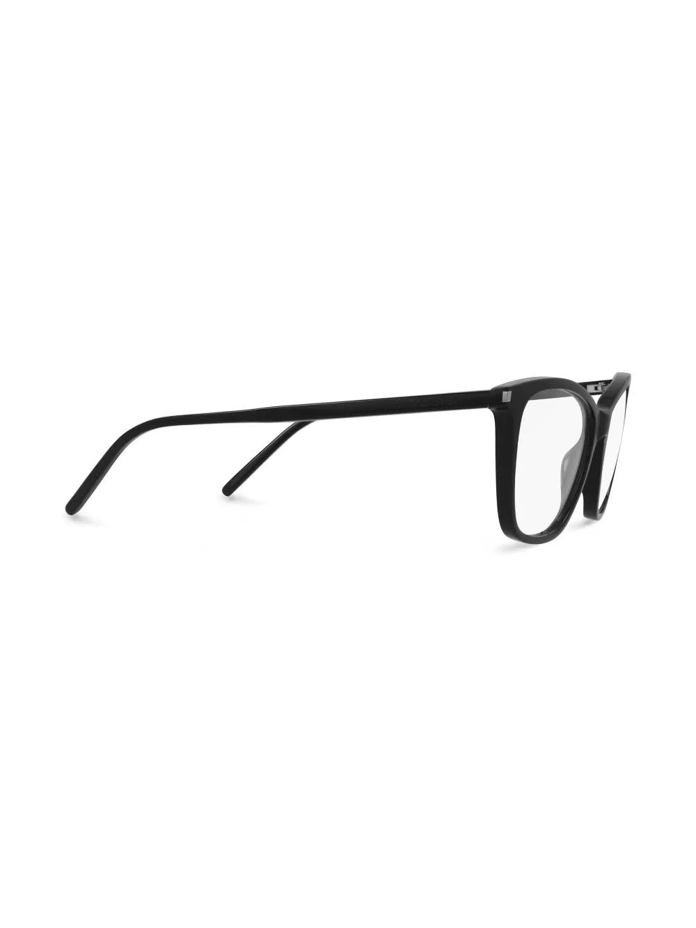 SAINT LAURENT Transparent Acetate Optical Glasses for Women
