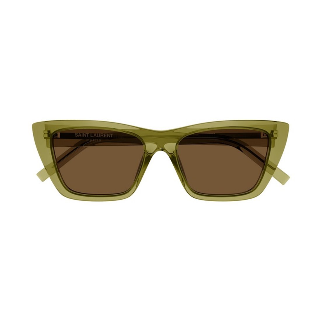 SAINT LAURENT Chic Round Frame Sunglasses for Women