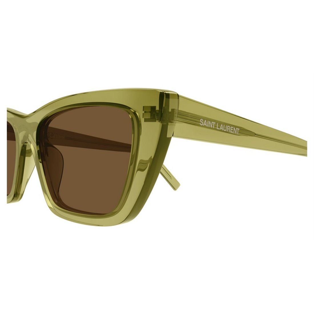 SAINT LAURENT Chic Round Frame Sunglasses for Women