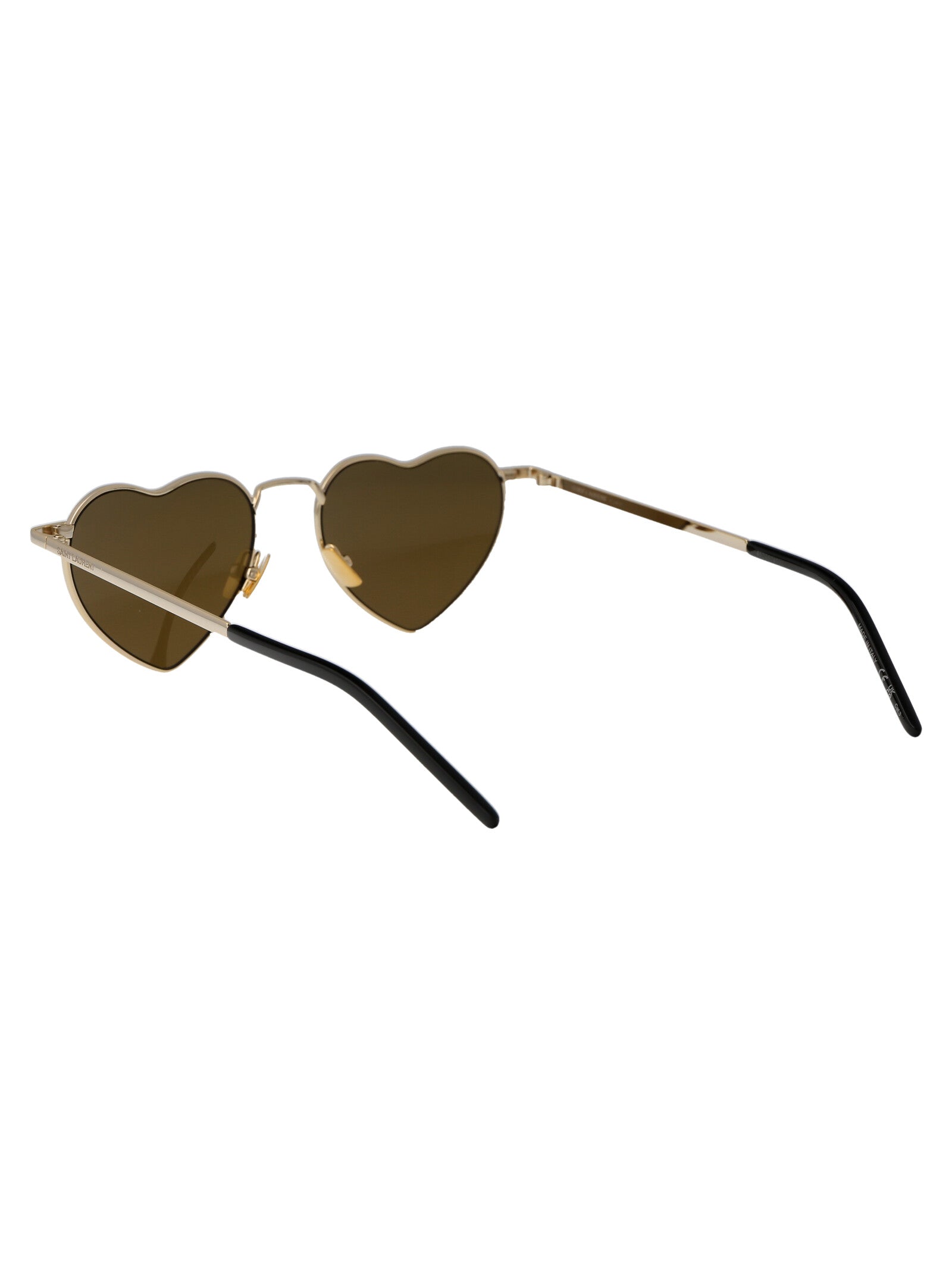 SAINT LAURENT Gold Metal Sunglasses - SL 301 Loulou