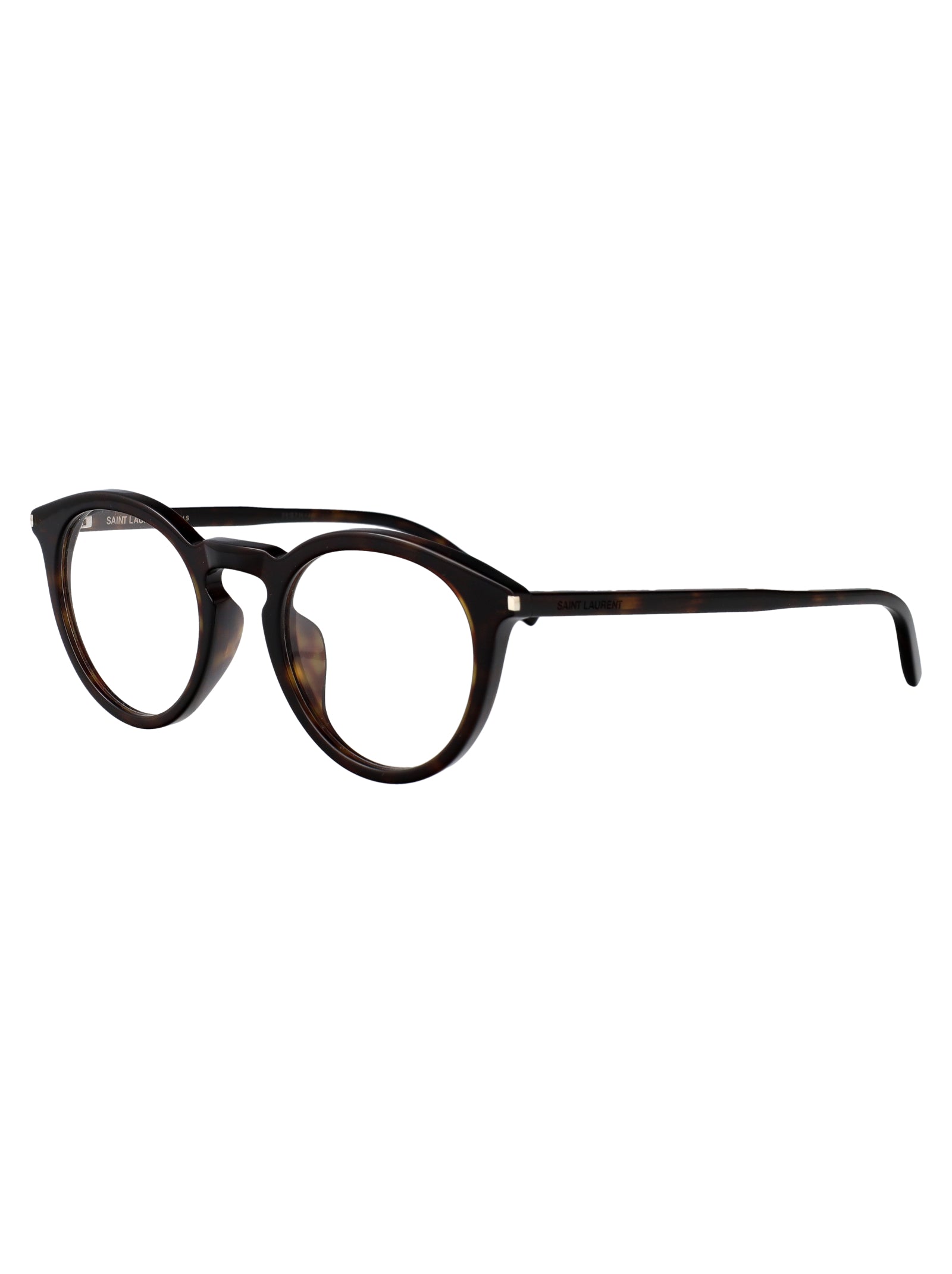 SAINT LAURENT Transparent Recycled Acetate Optical Glasses