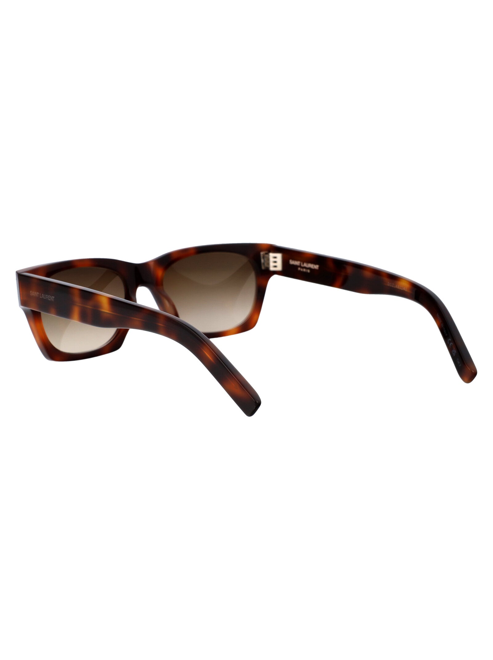 SAINT LAURENT Acetate Havana Sunglasses