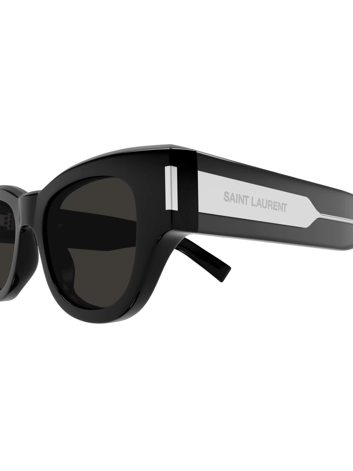 SAINT LAURENT Logo Mini Sunglasses with 49mm Lenses