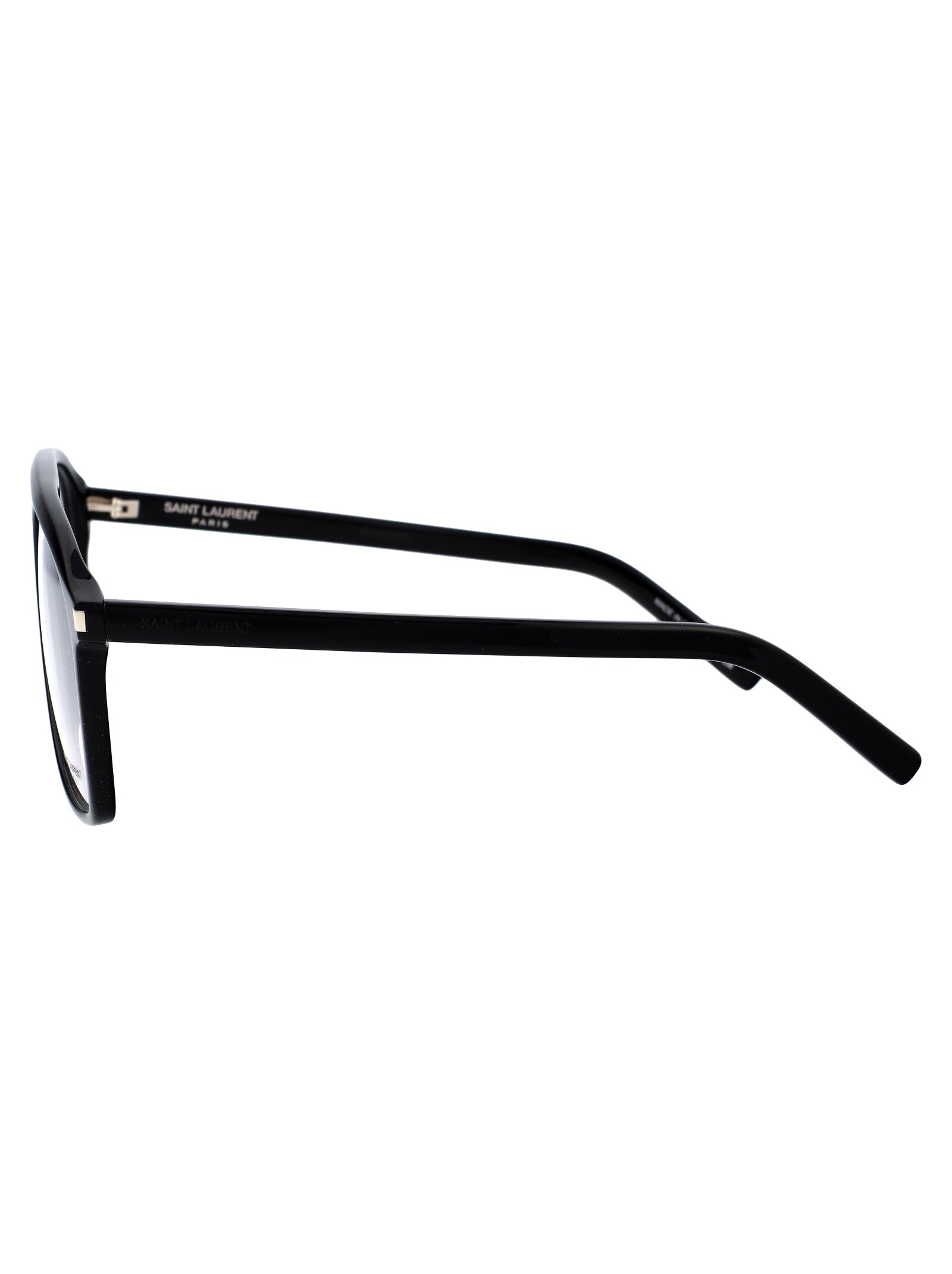 SAINT LAURENT Chic Transparent Acetate Optical Glasses