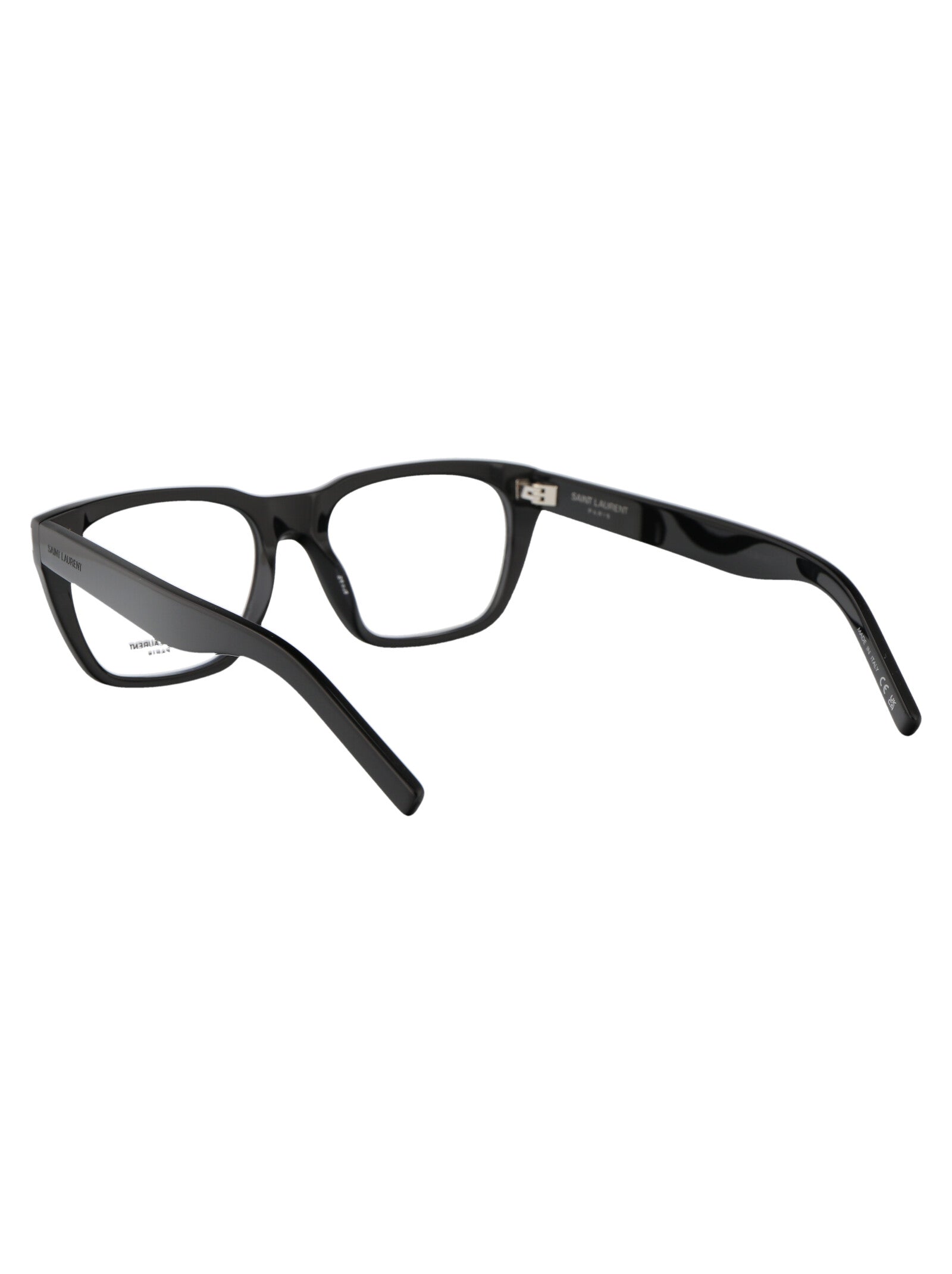 SAINT LAURENT Transparent Acetate Optical Glasses for Women