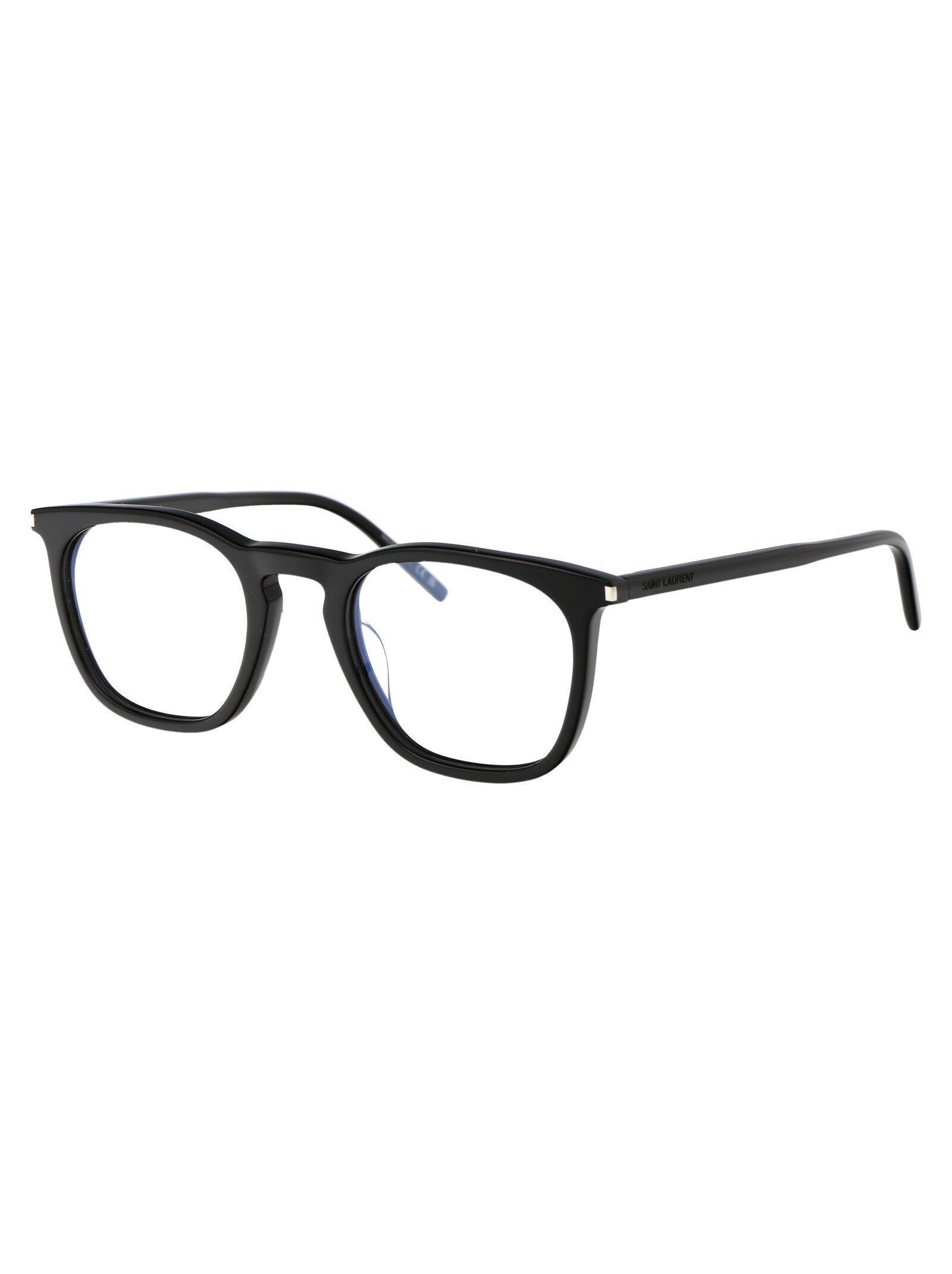 SAINT LAURENT Transparent Acetate Optical Glasses for Men