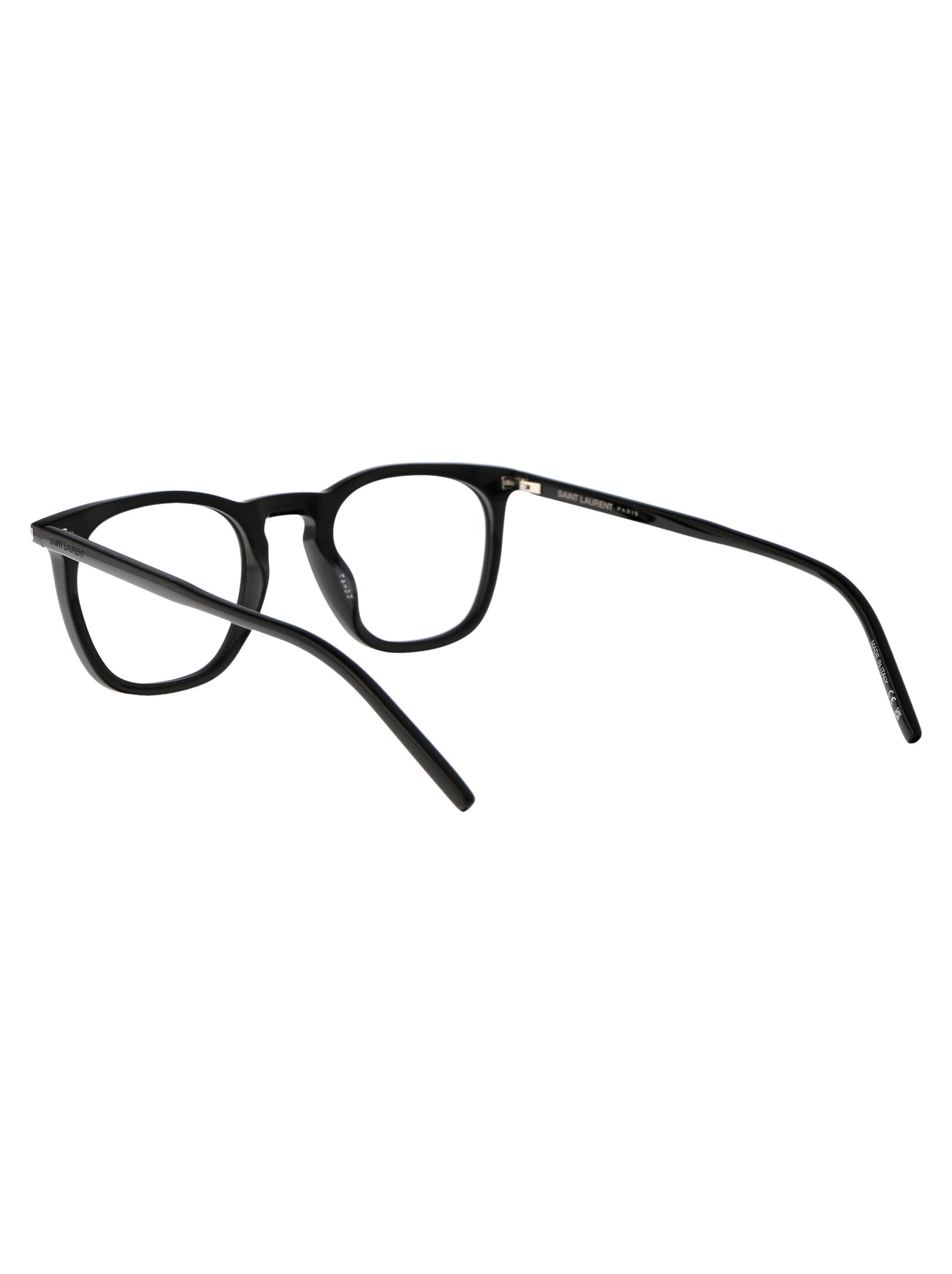 SAINT LAURENT Transparent Acetate Optical Glasses for Men