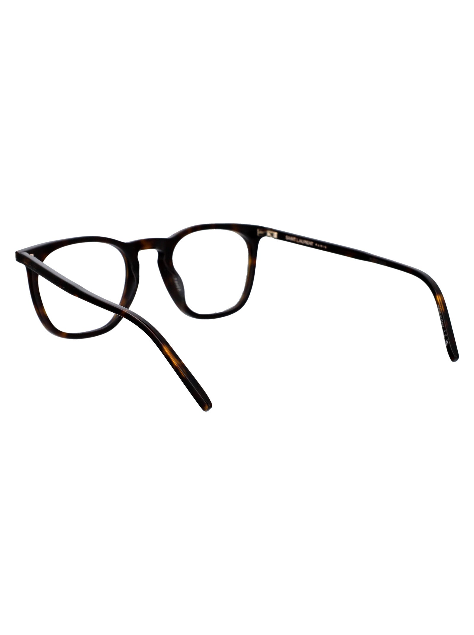 SAINT LAURENT Transparent Acetate Optical Glasses for Women