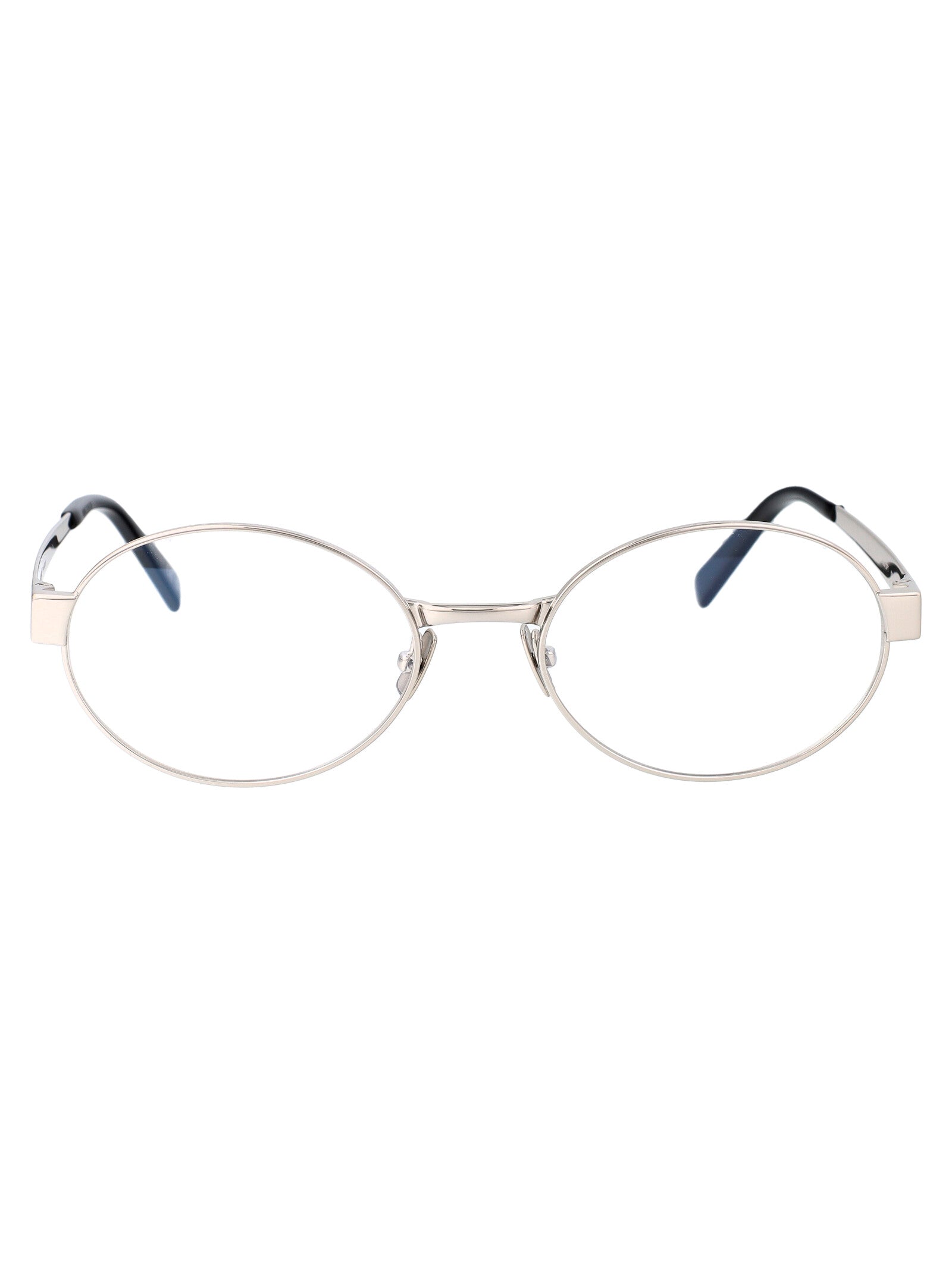 SAINT LAURENT Transparent Metal Optical Glasses for Women - SS25