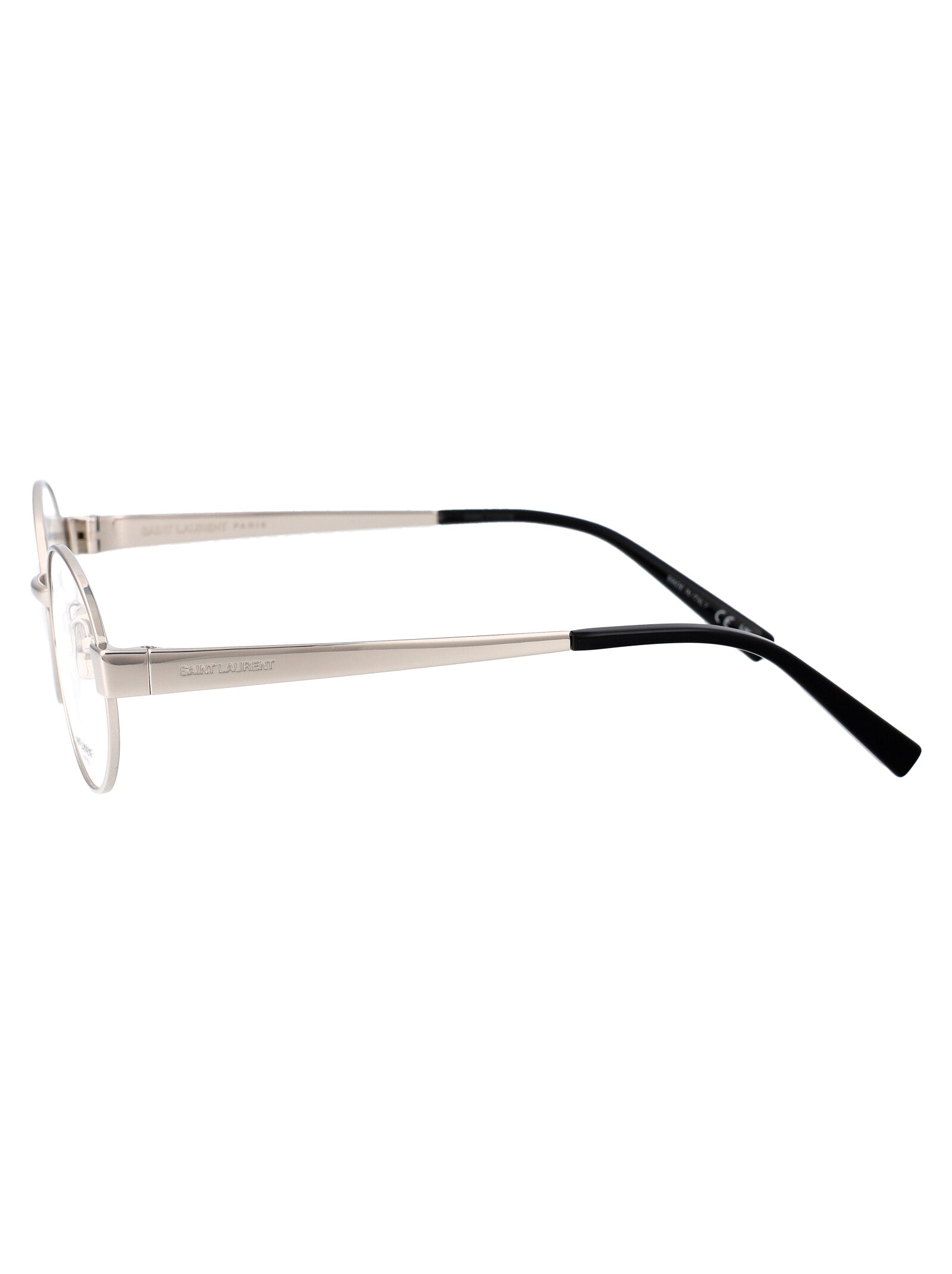 SAINT LAURENT Transparent Metal Optical Glasses for Women - SS25