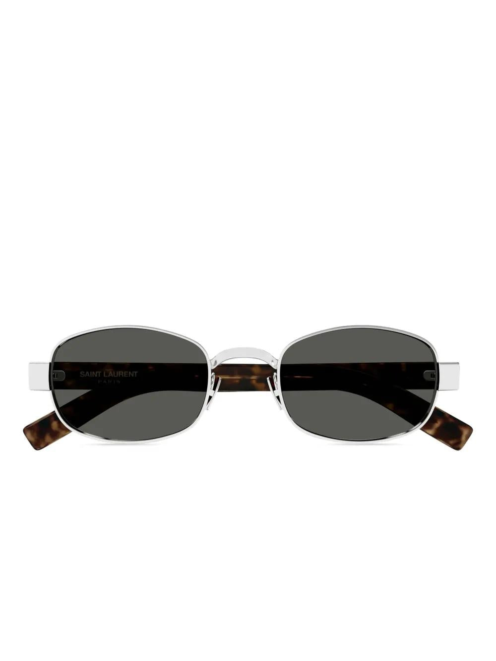 SAINT LAURENT Unisex Mini Metal Sunglasses