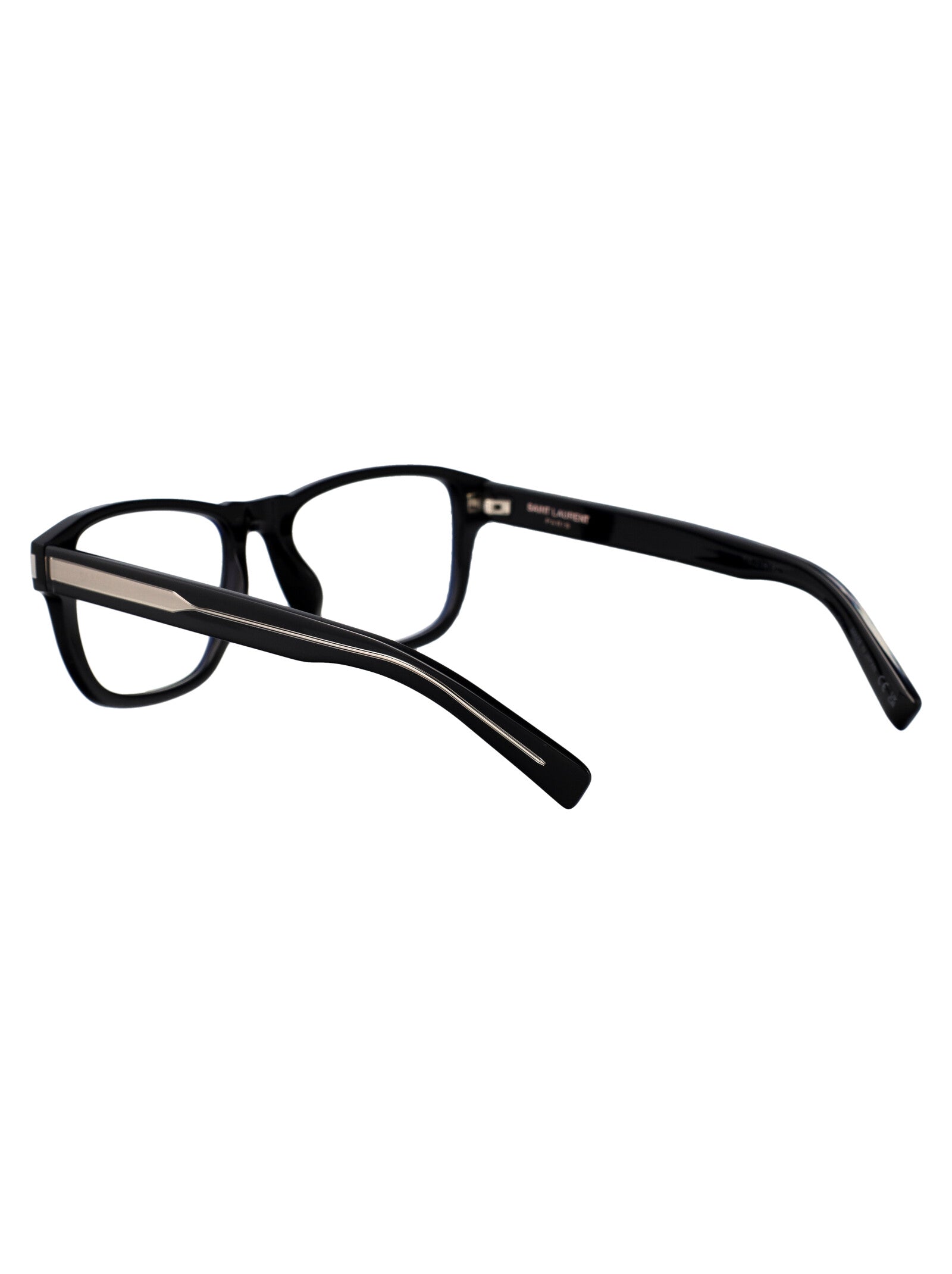 SAINT LAURENT Transparent Resin Optical Glasses