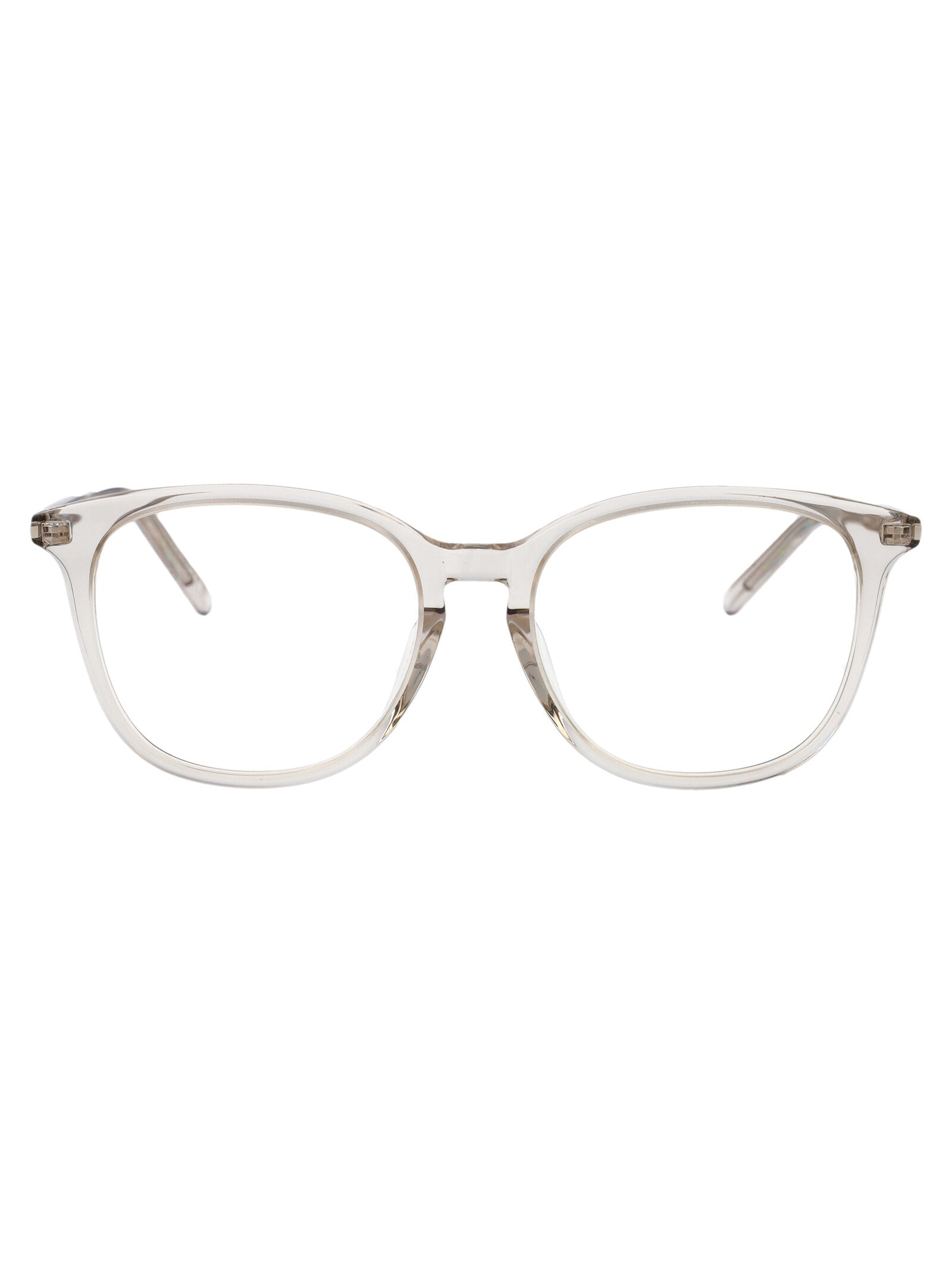 SAINT LAURENT Transparent Acetate Optical Glasses for Women
