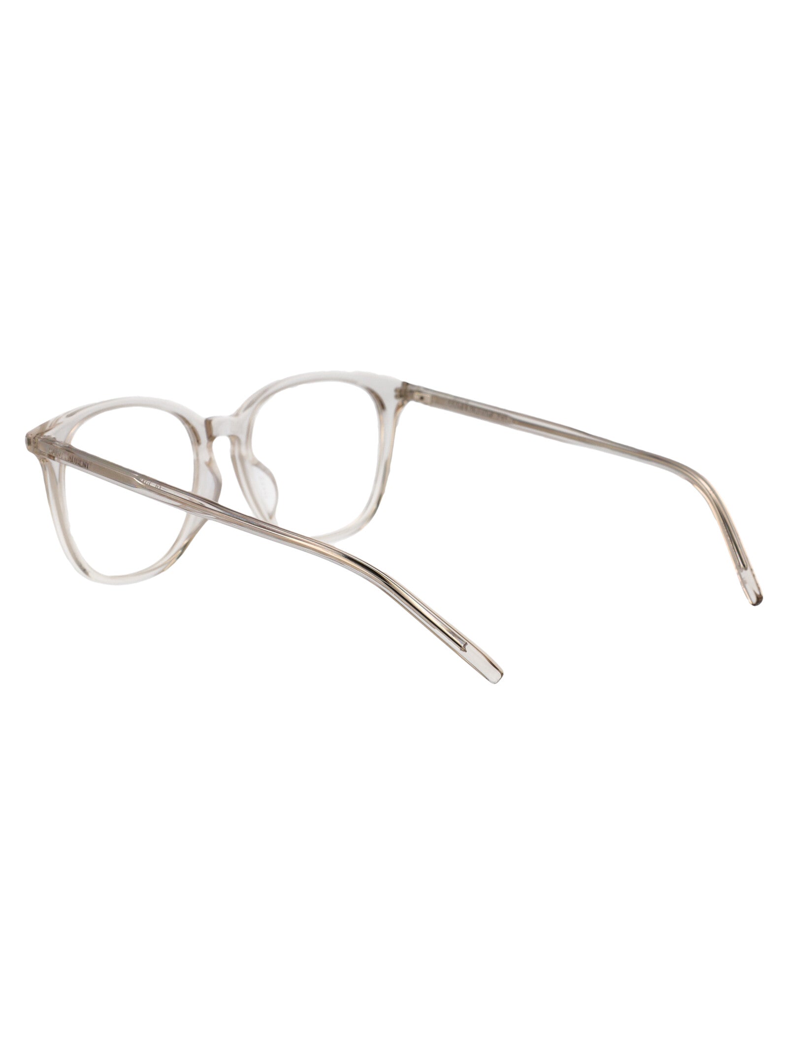 SAINT LAURENT Transparent Acetate Optical Glasses for Women