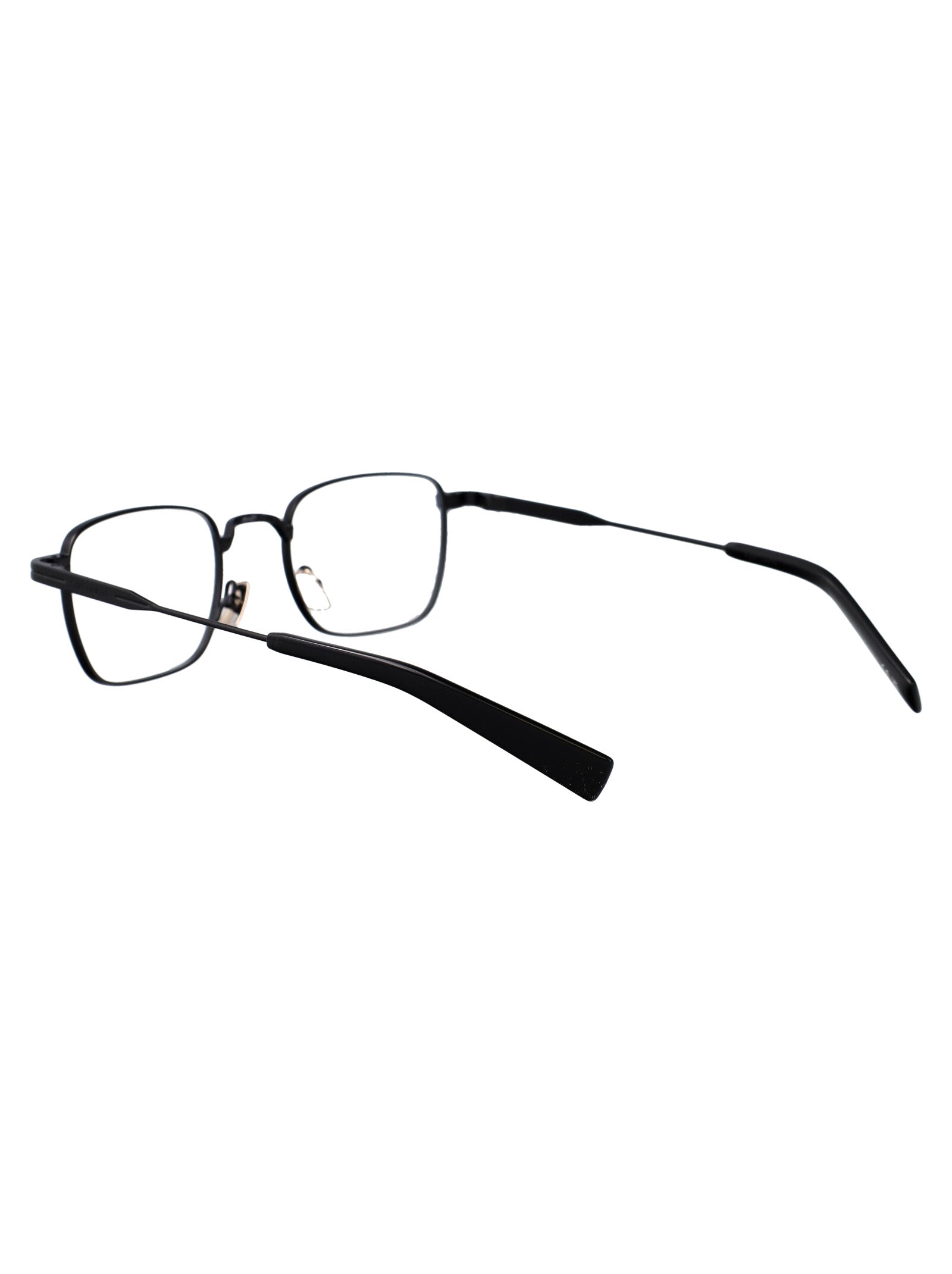 SAINT LAURENT Chic Transparent Metal Optical Glasses for Women