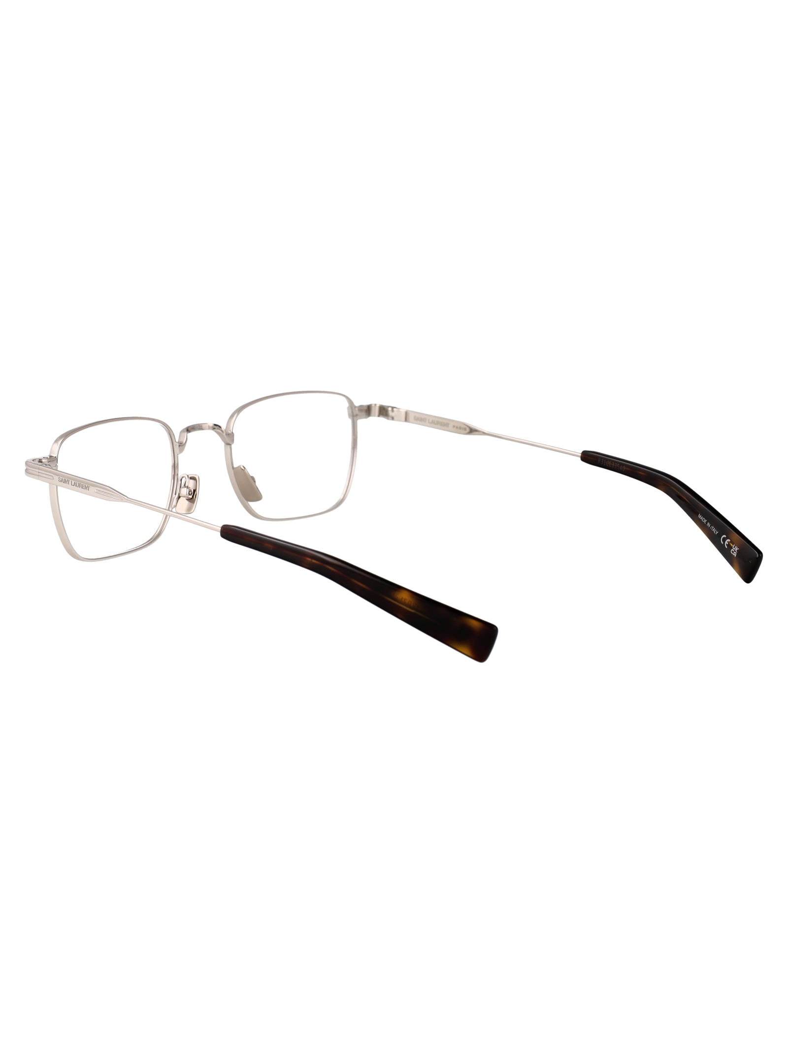SAINT LAURENT Stylish Transparent Metal Glasses for Women - SL 729