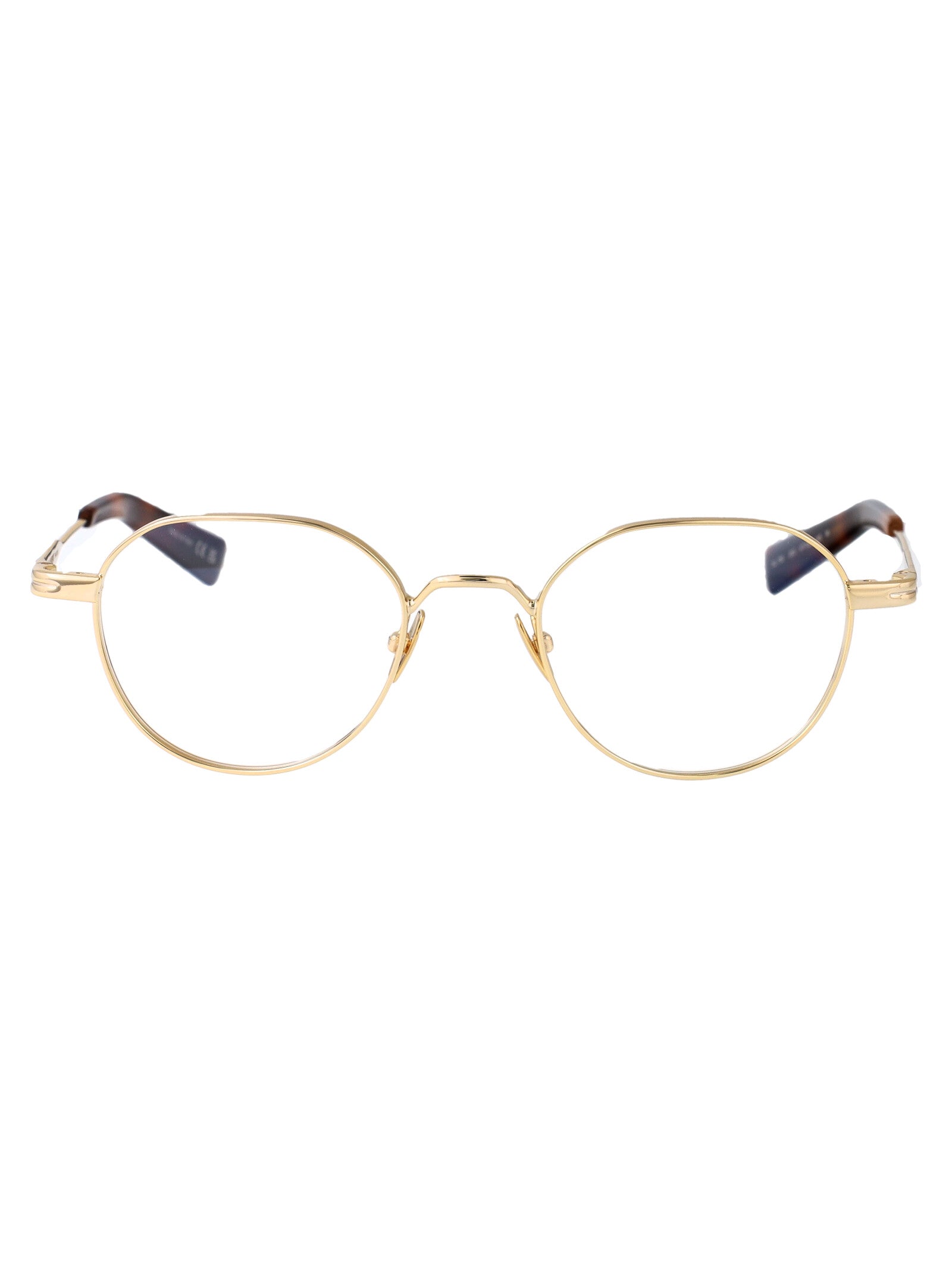 SAINT LAURENT Chic Transparent Metal Glasses for Women
