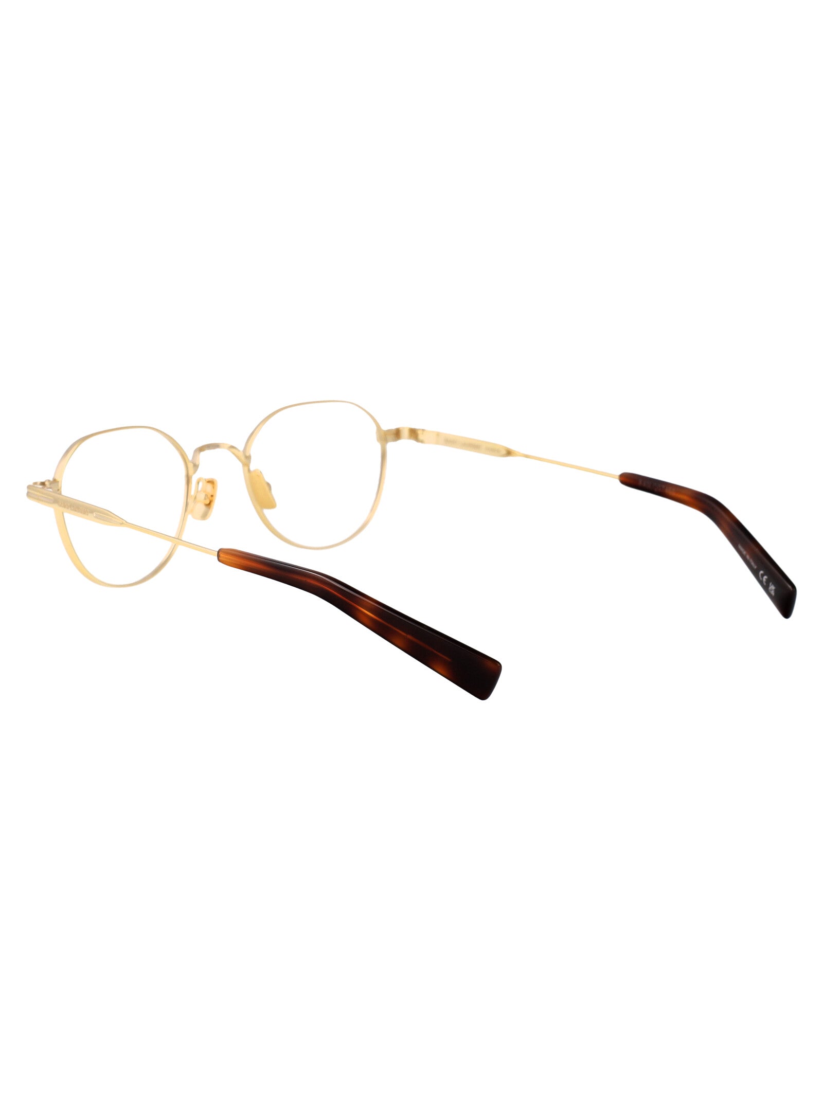 SAINT LAURENT Chic Transparent Metal Glasses for Women