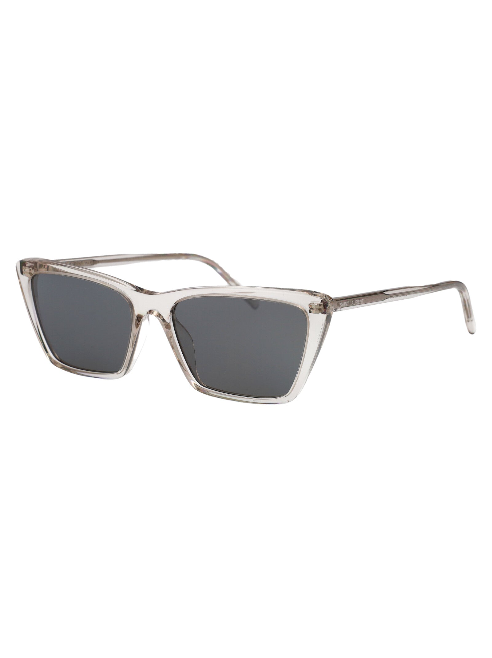 SAINT LAURENT Thin Frame Acetate Sunglasses