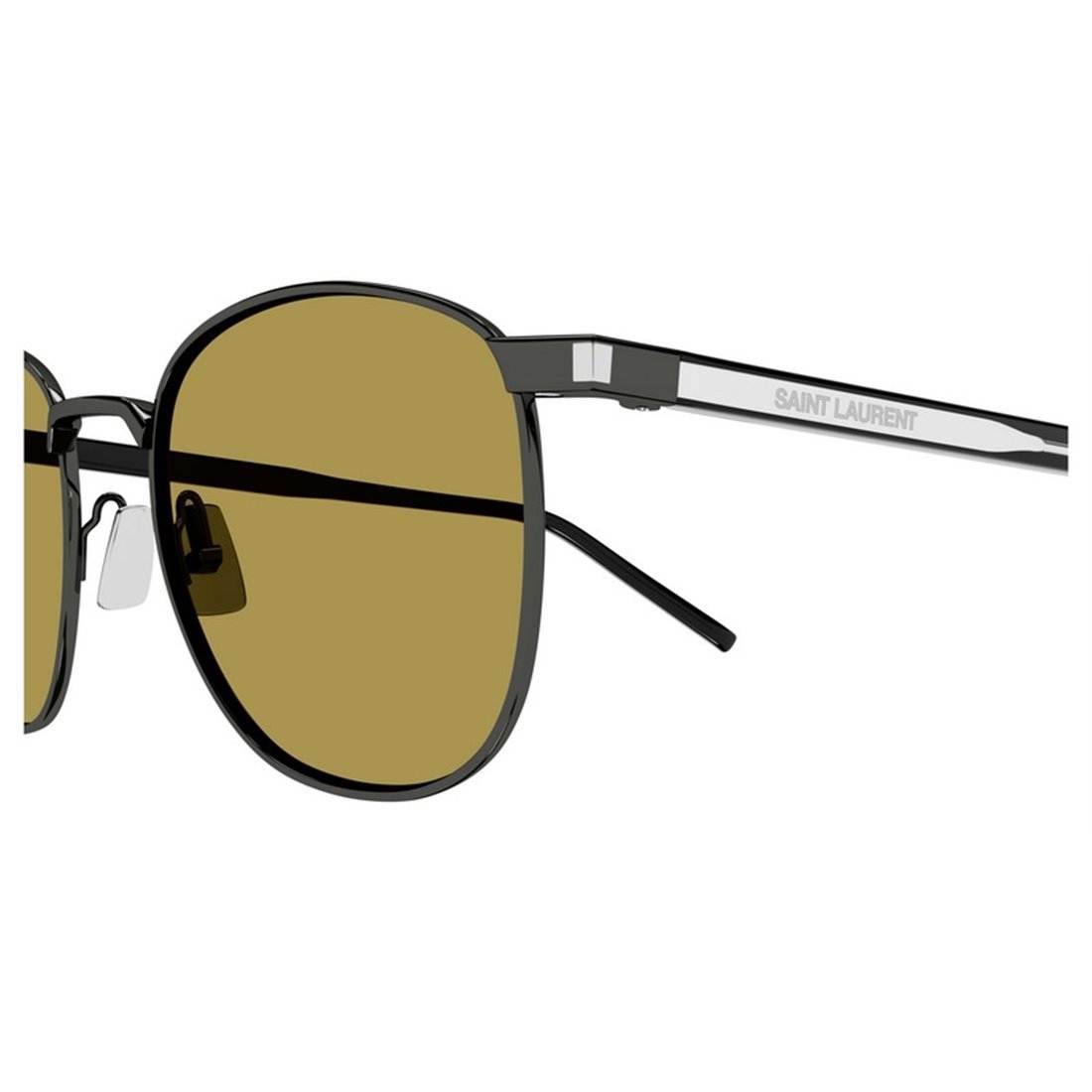 SAINT LAURENT Stylish Metal Frame Sunglasses for Men