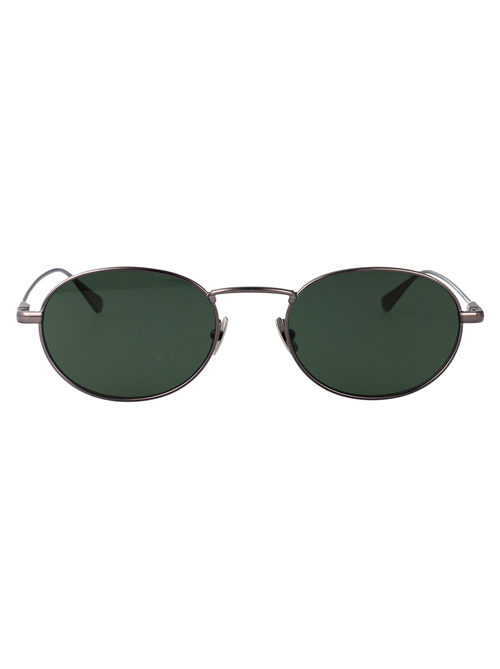 SAINT LAURENT Ruthenium Metal Mini Sunglasses for Women