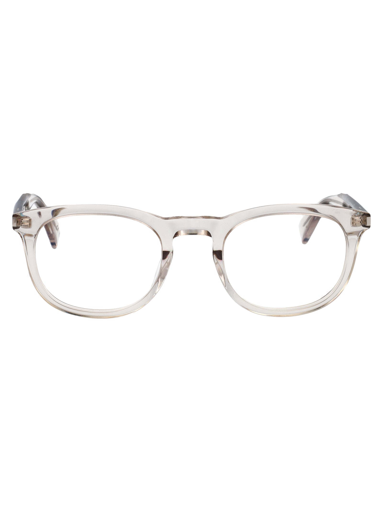 SAINT LAURENT Transparent Recycled Acetate Optical Glasses