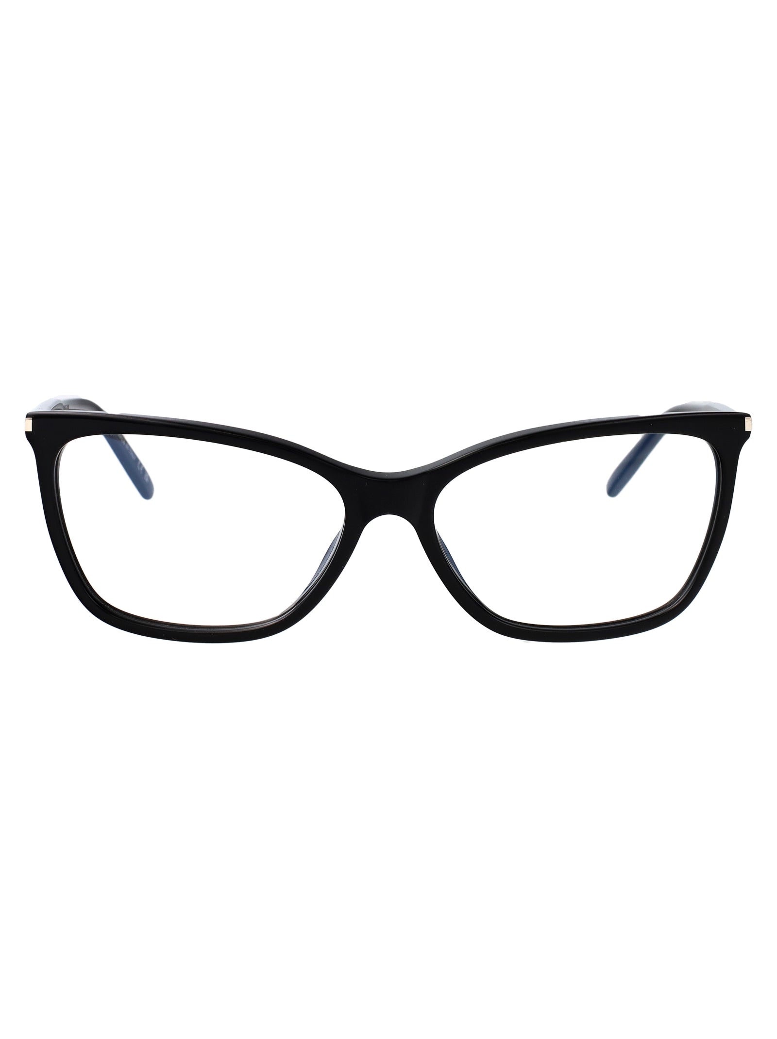 SAINT LAURENT Sophisticated Transparent Acetate Optical Glasses for Women