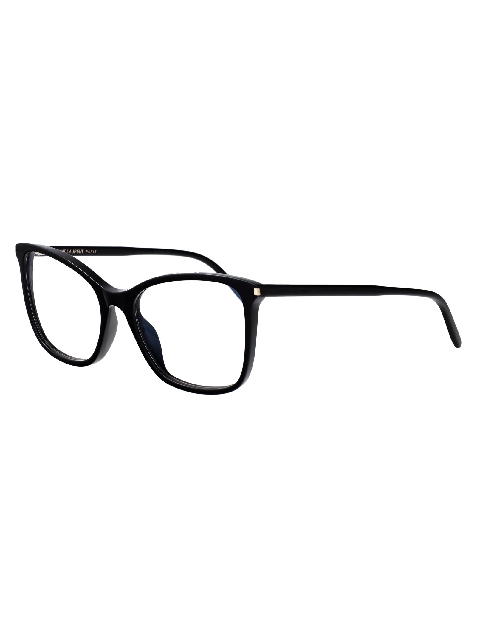 SAINT LAURENT Stylish Transparent Recycled Acetate Optical Glasses for Women