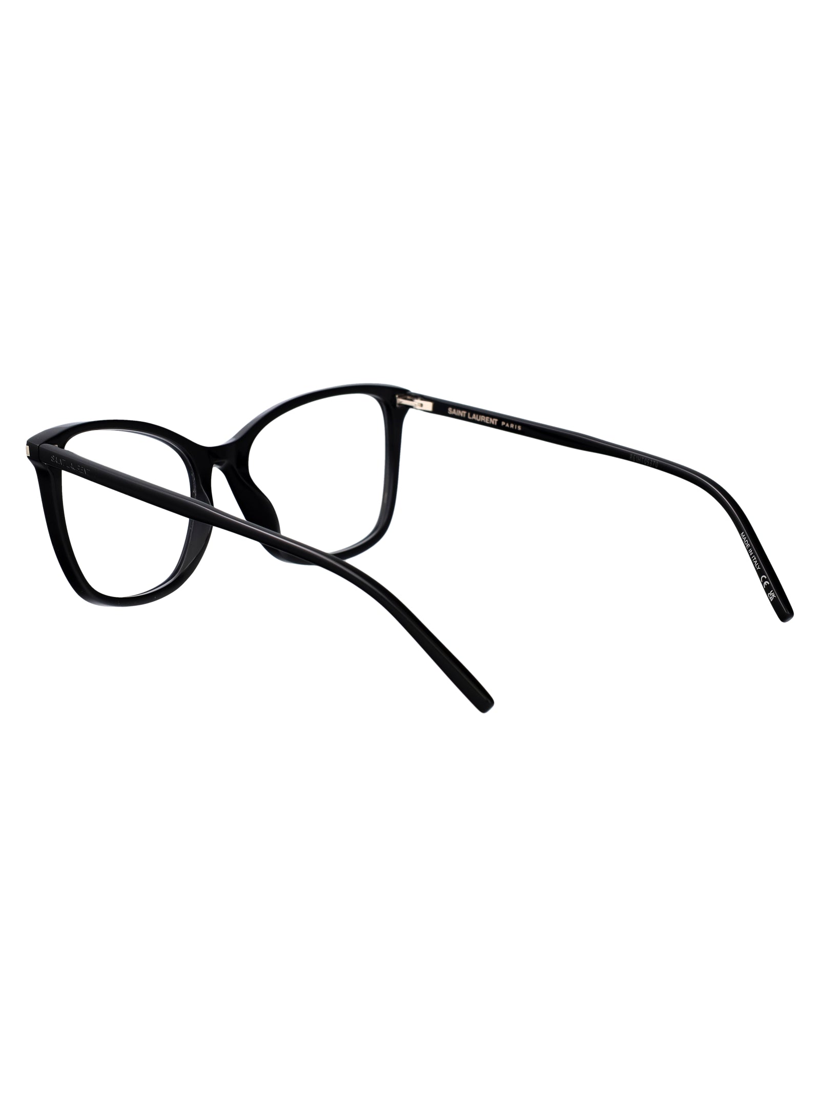 SAINT LAURENT Stylish Transparent Recycled Acetate Optical Glasses for Women
