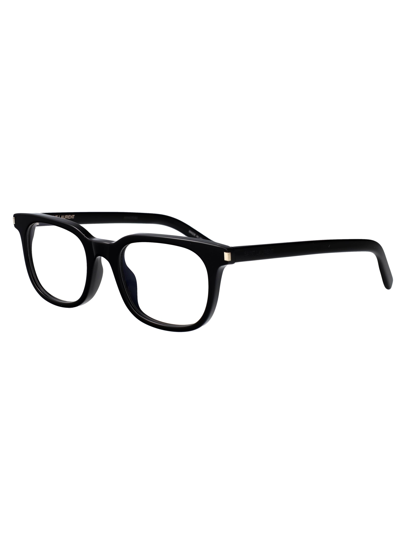 SAINT LAURENT Transparent Recycled Acetate Optical Glasses