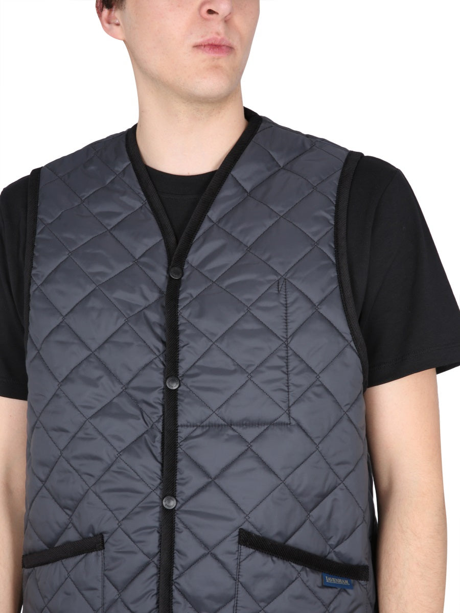 LAVENHAM Men's Front Button Closure Vest