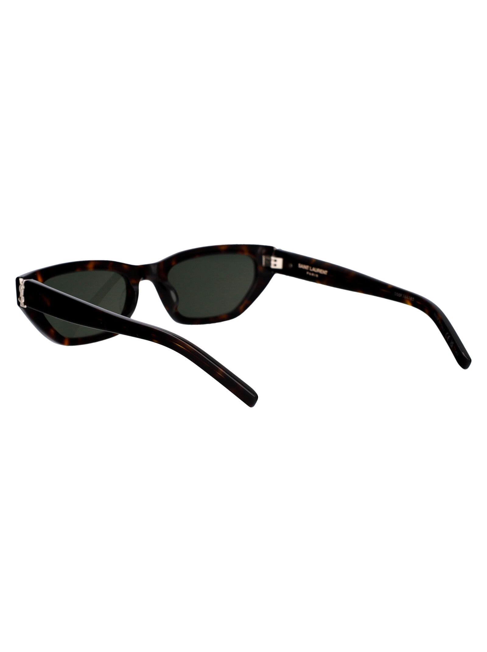 SAINT LAURENT Havana Acetate Sunglasses